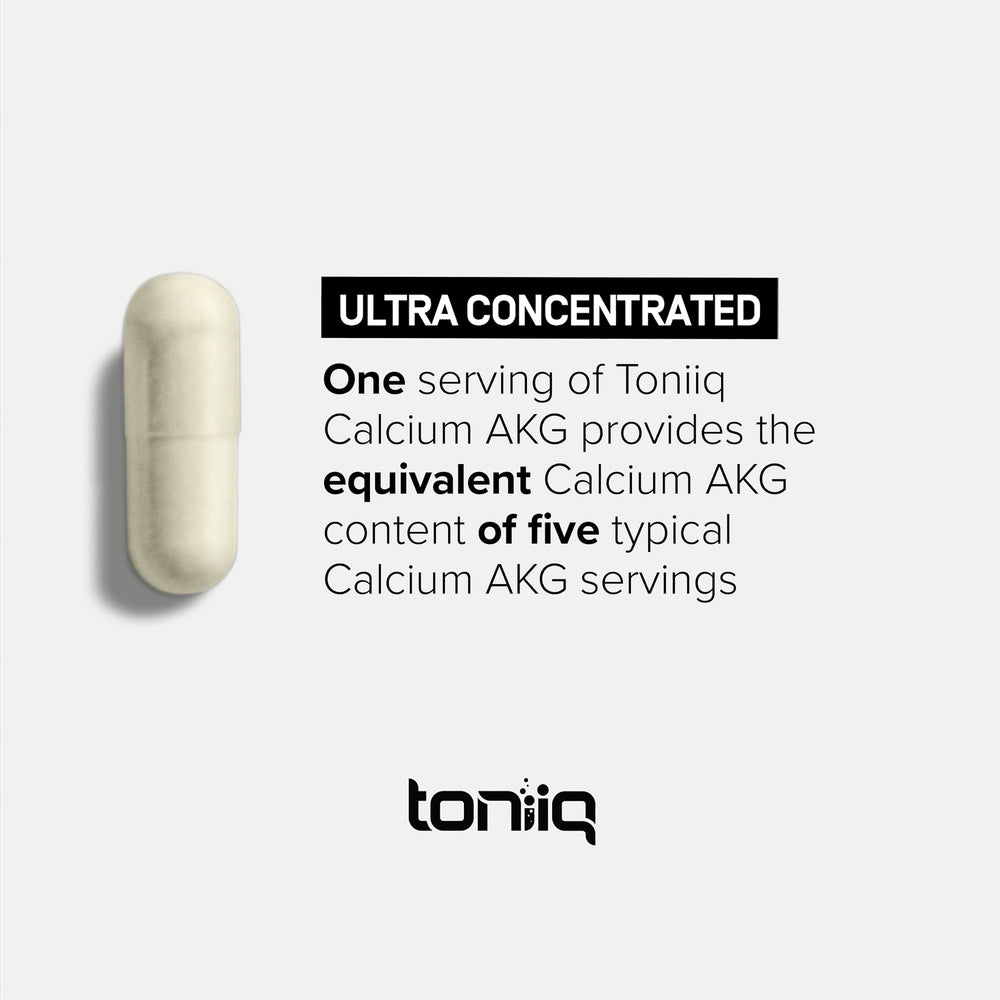 Toniiq Ca AKG manufacturing facility illustrating GMP production.