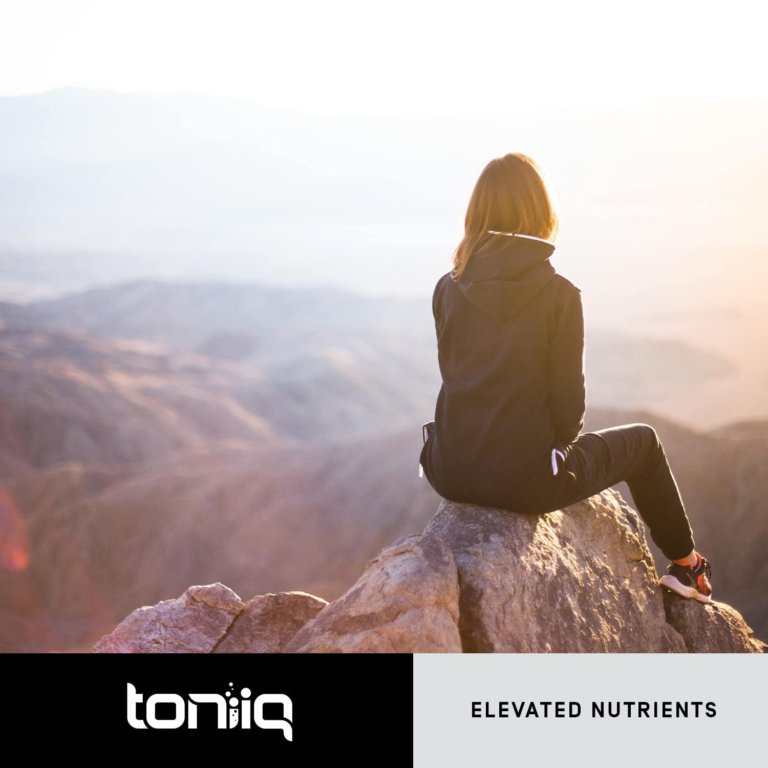 Toniiq CoQ10 absorption-benefit diagram communicates liposomal delivery advantages