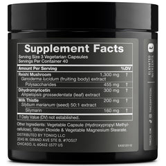 Toniiq Ease with DHM capsules closeup highlighting high-potency formula