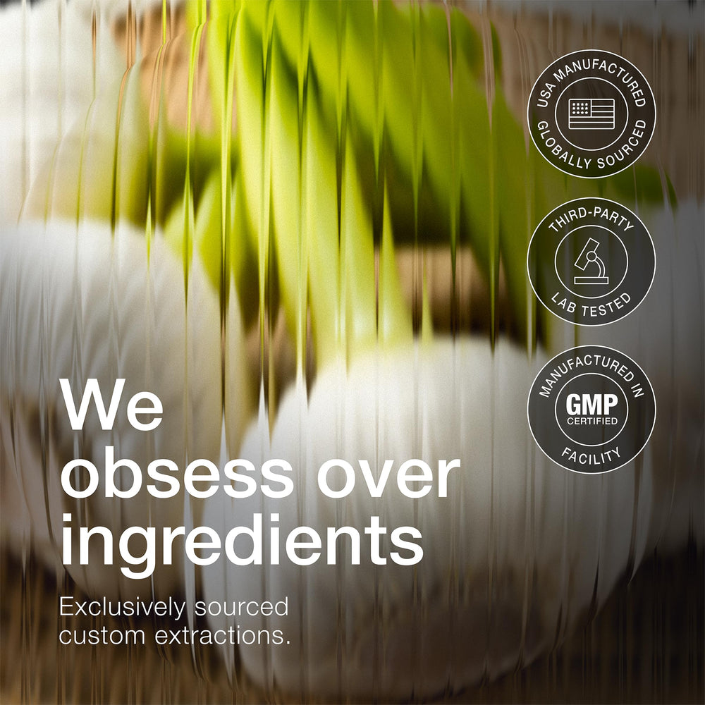 Toniiq Garlic Capsules 10 mg allicin per serving detail.