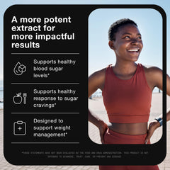 Toniiq Gymnema Sylvestre bottle label—75% gymnemic acids defined on the label