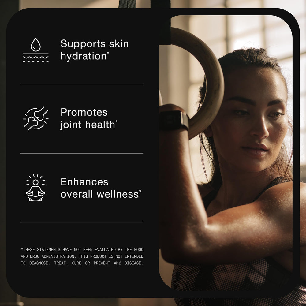 Toniiq Hyaluronic Acid raw powder container highlights high purity
