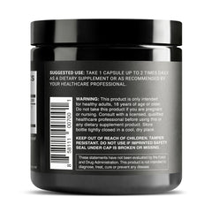 Toniiq Milk Thistle label shows 80 percent silymarin for purity.