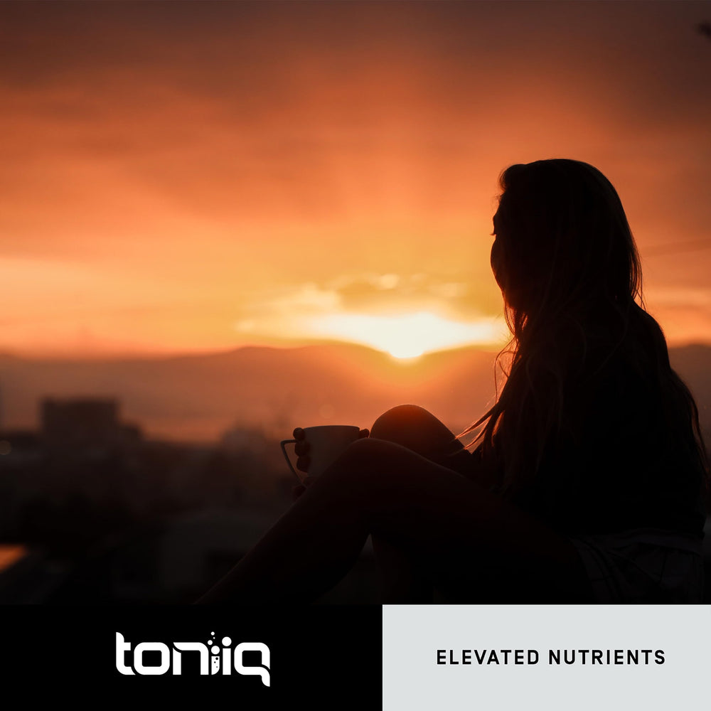 Toniiq Mushroom Coffee ready-to-use blend for a simple, flavorful daily ritual.