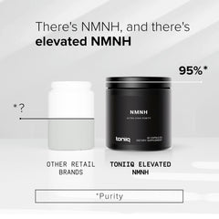 Toniiq NMNH third-party testing certificate signaling quality assurance.