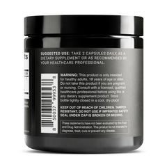 Toniiq Pomegranate Extract label close-up emphasizing purity and quality.