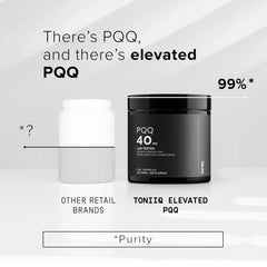 Toniiq PQQ 40mg GMP facility USA ensures quality