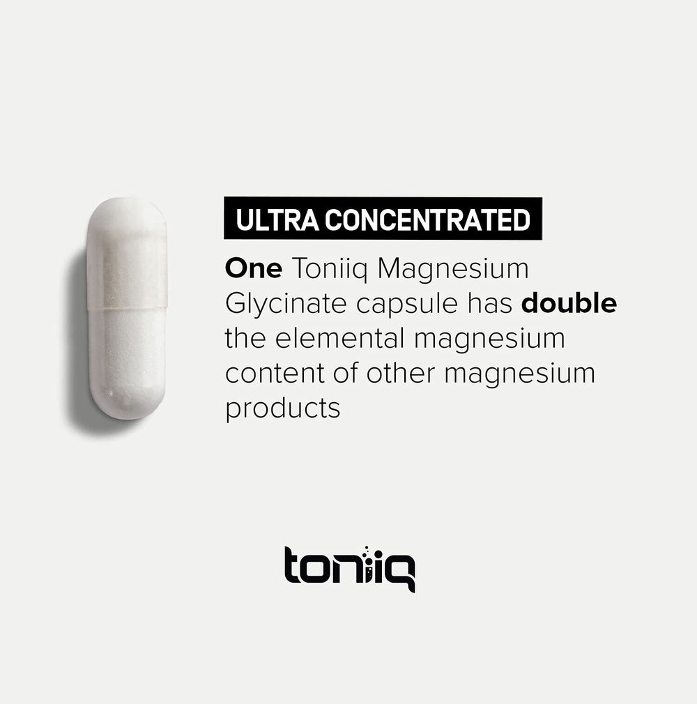 Toniiq purity test results displayed for batch quality and purity.