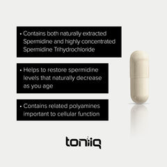 Toniiq rice germ extract blend packaging close-up