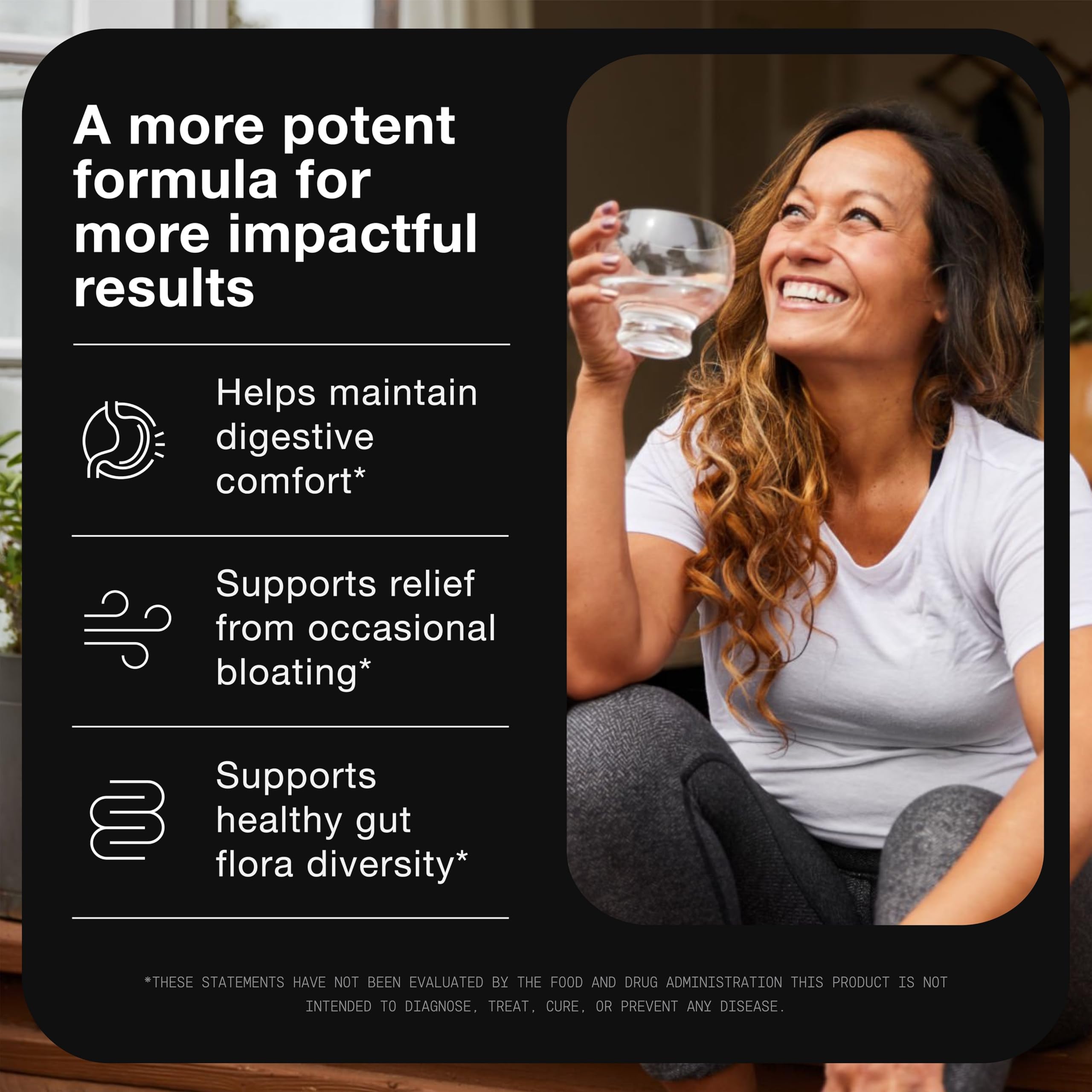 Toniiq synbiotic pack showing capsules ready for on-the-go gut care.