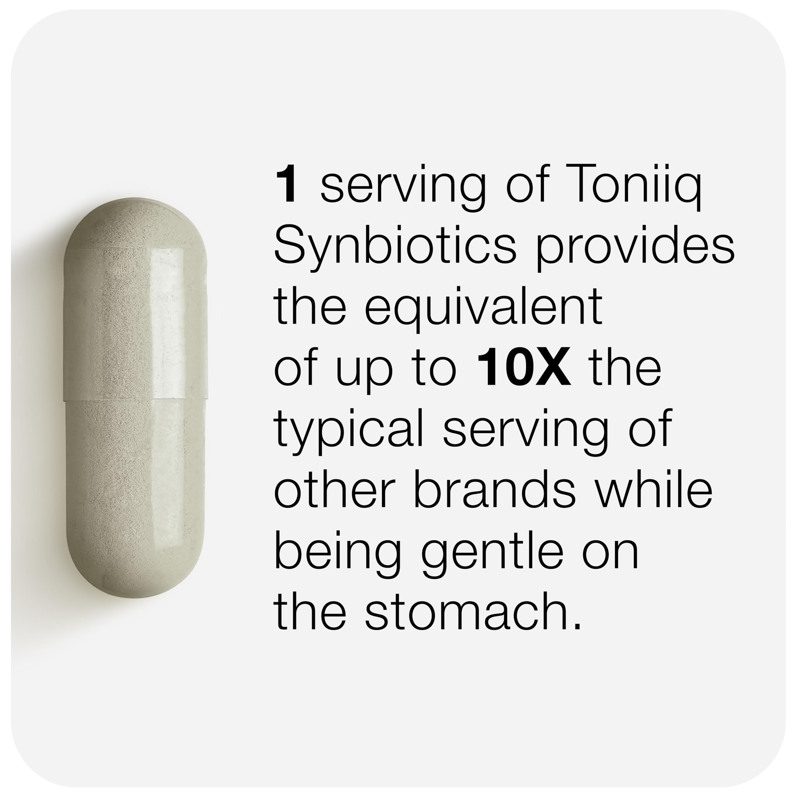 Toniiq third-party testing seal on package reinforces identity and purity checks.