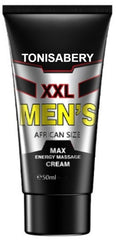 Tonisabery XXL Men's Enlarge Cream during application for easy massage