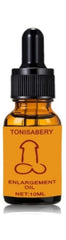 TONISABERY XXXL Man massage oil dropper cap ensures precise application.