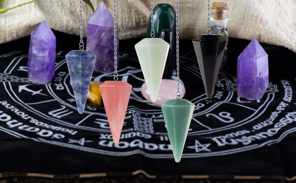 Toomwvvy pendulum specifications highlight natural stone variation and compact size.