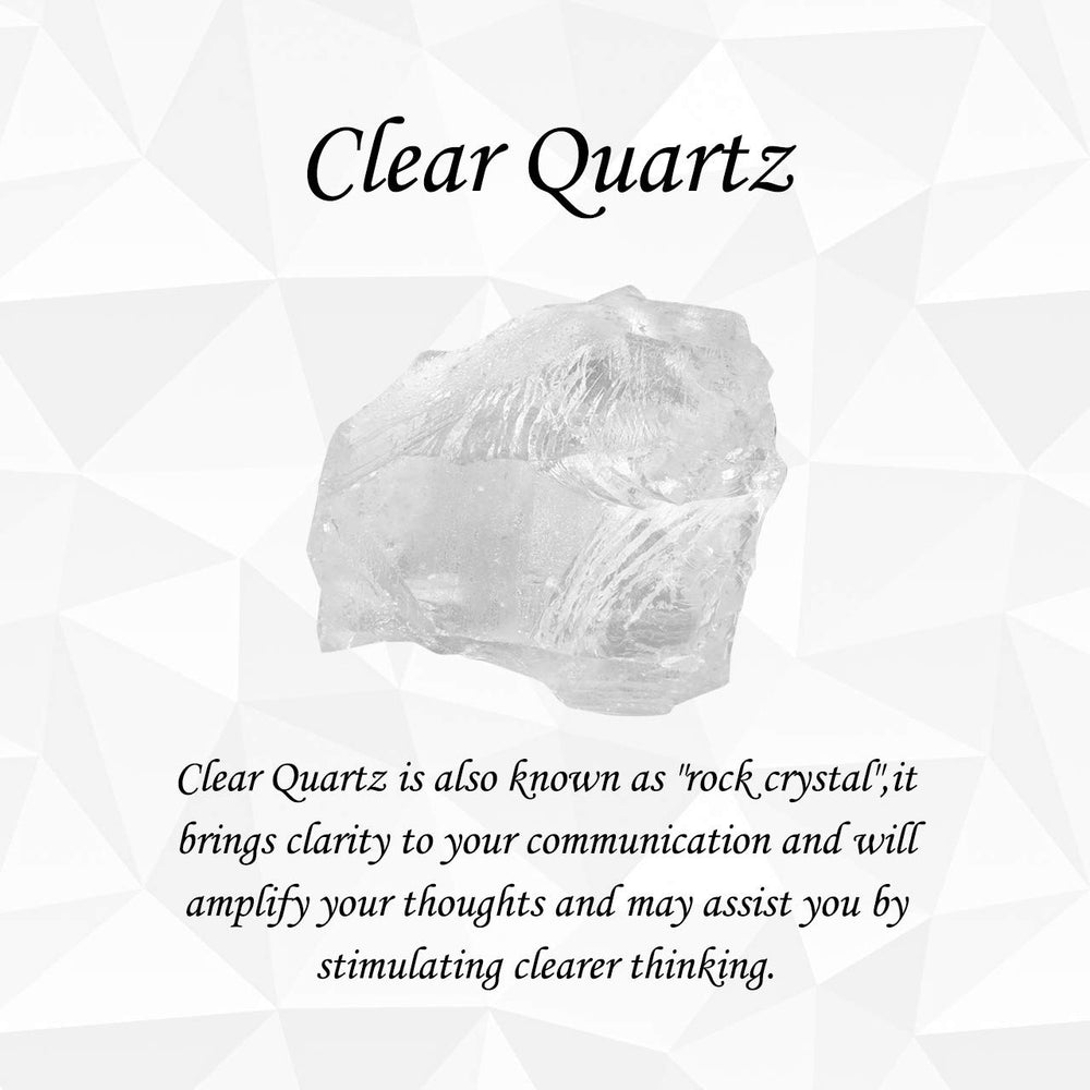 Top Plaza Clear Quartz necklace in gift-ready packaging