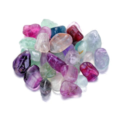 Top Plaza fluorite tumbled stones for meditation and energy balance.