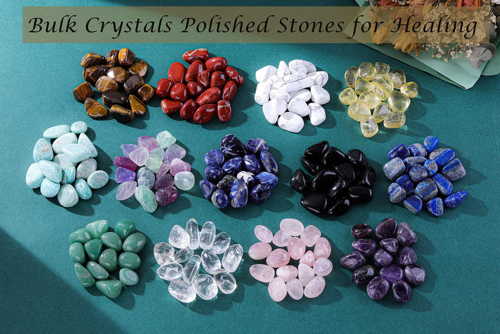 Top Plaza ornamental crystal stones for home decor and yoga spaces.