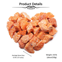 Top Plaza sunstone stones for chakra balancing and crafts