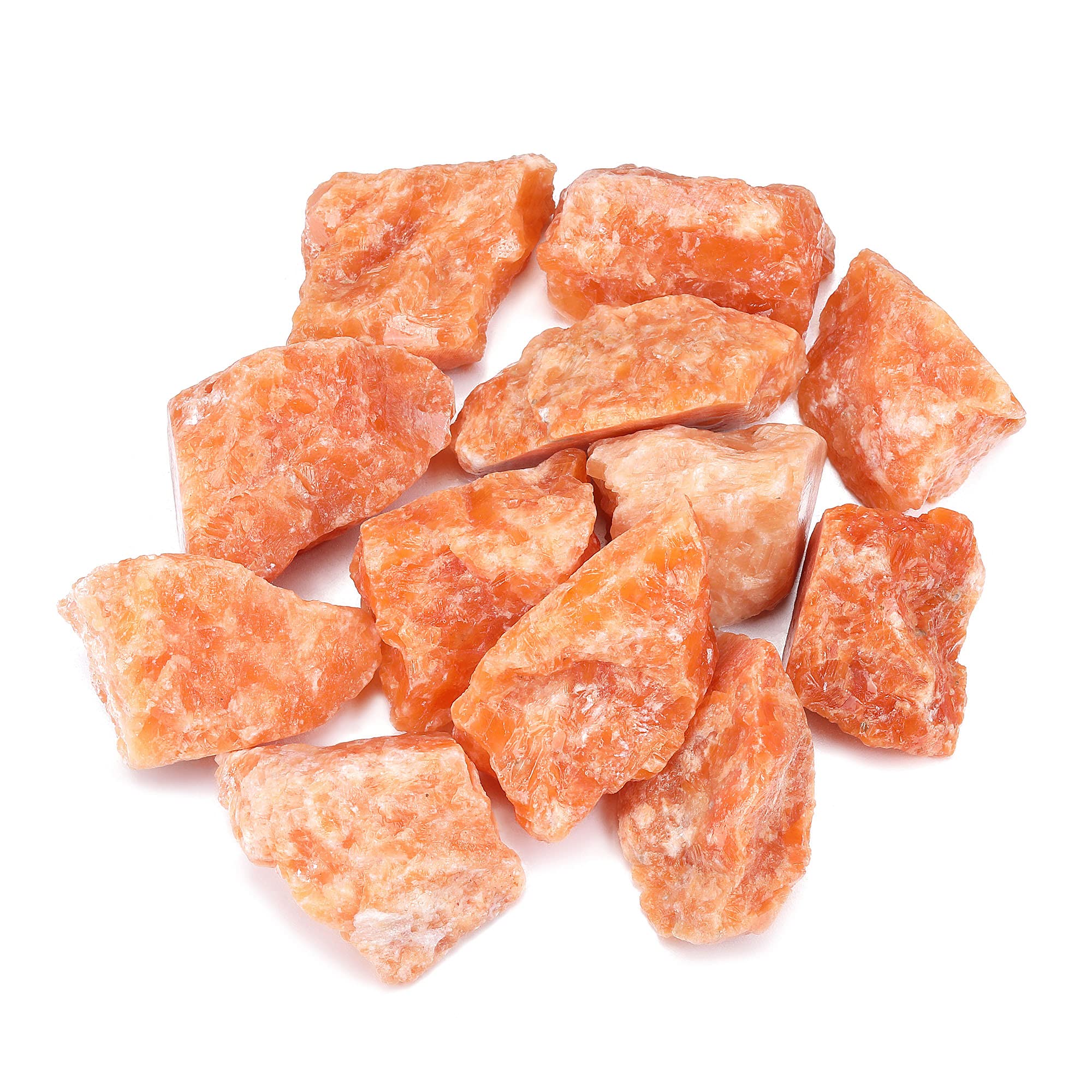 Top Plaza sunstone rough stones for Reiki and meditation rituals