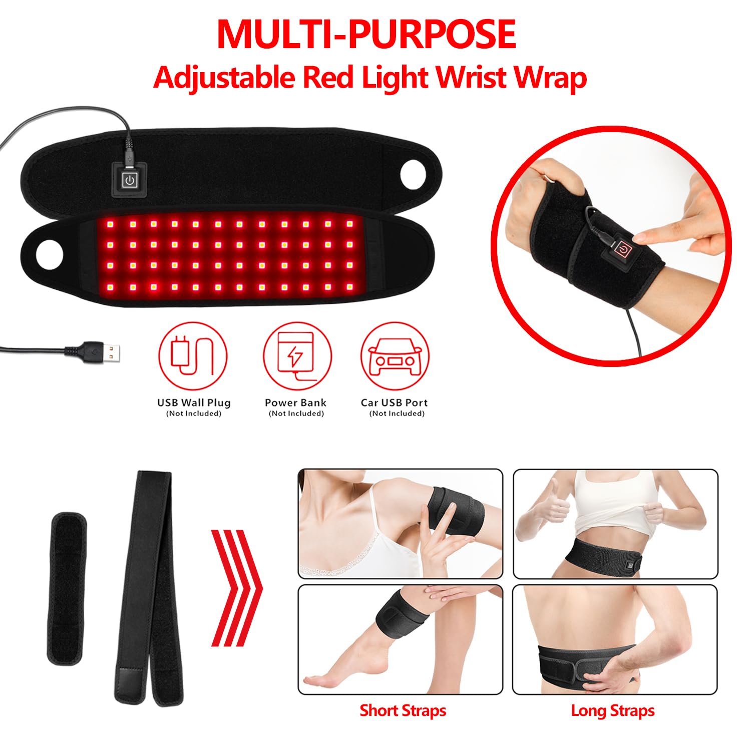 Topcupro compact design fits wrists and travel bags