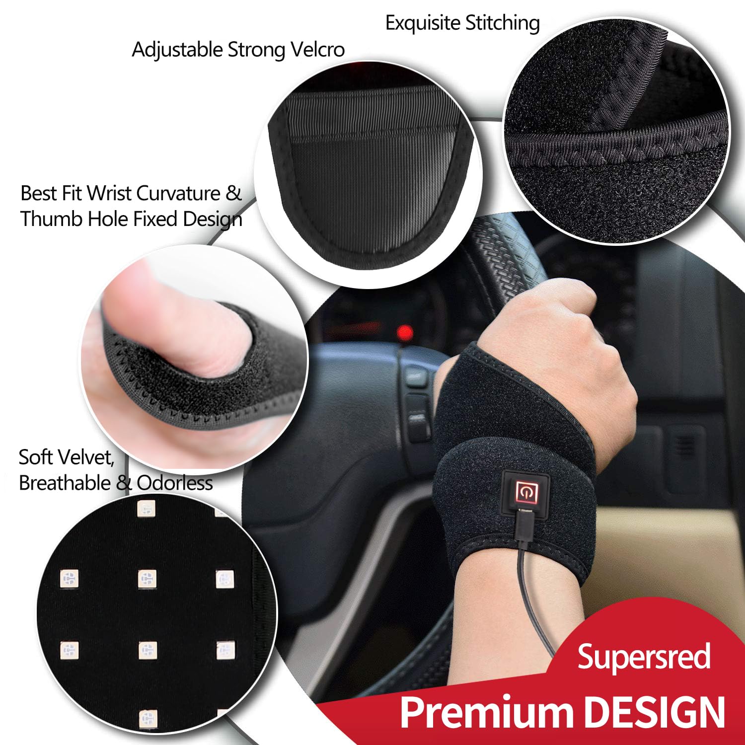 Topcupro soft velvet interior feels gentle on skin