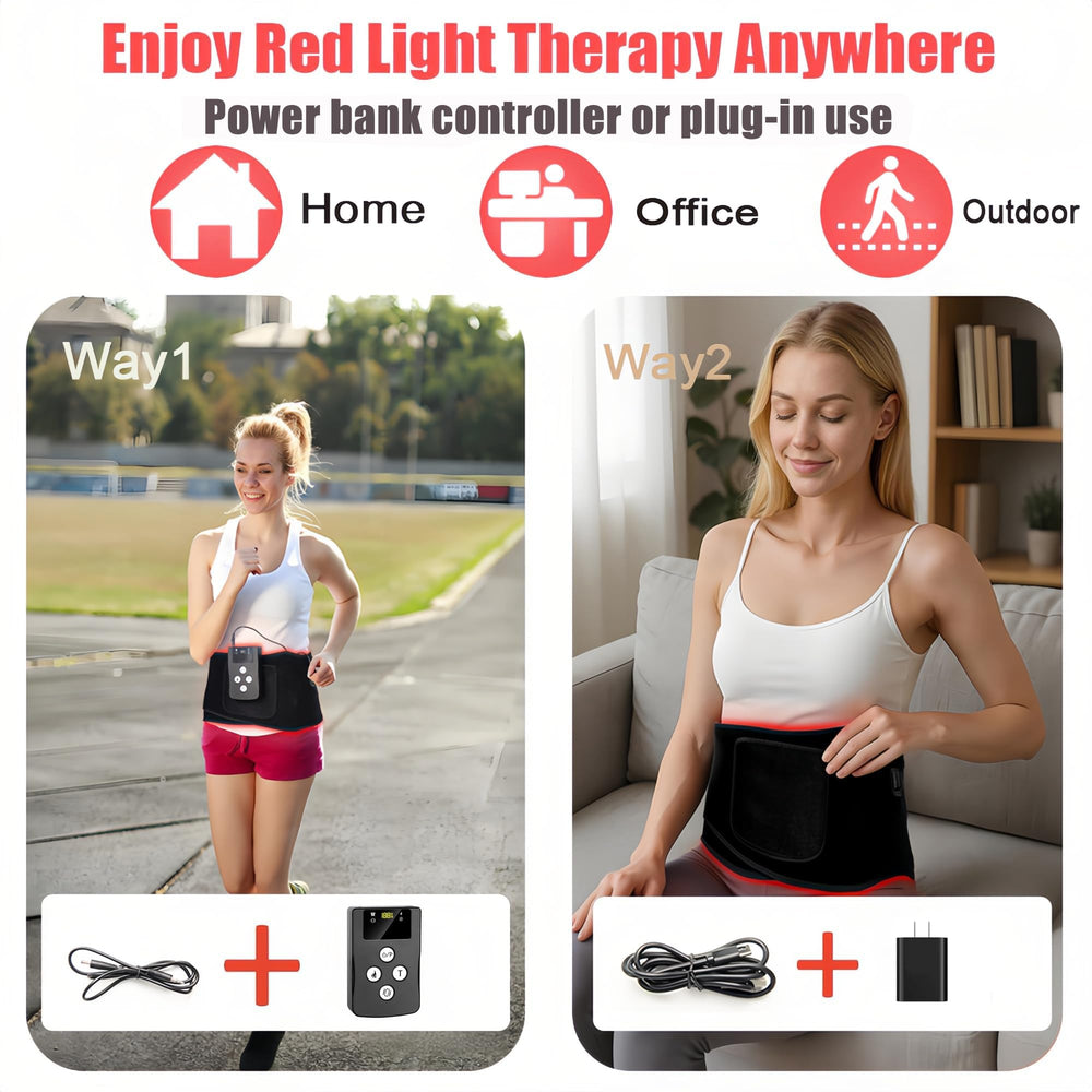 Topcupro waist belt in soft latex fabric for comfortable fit.