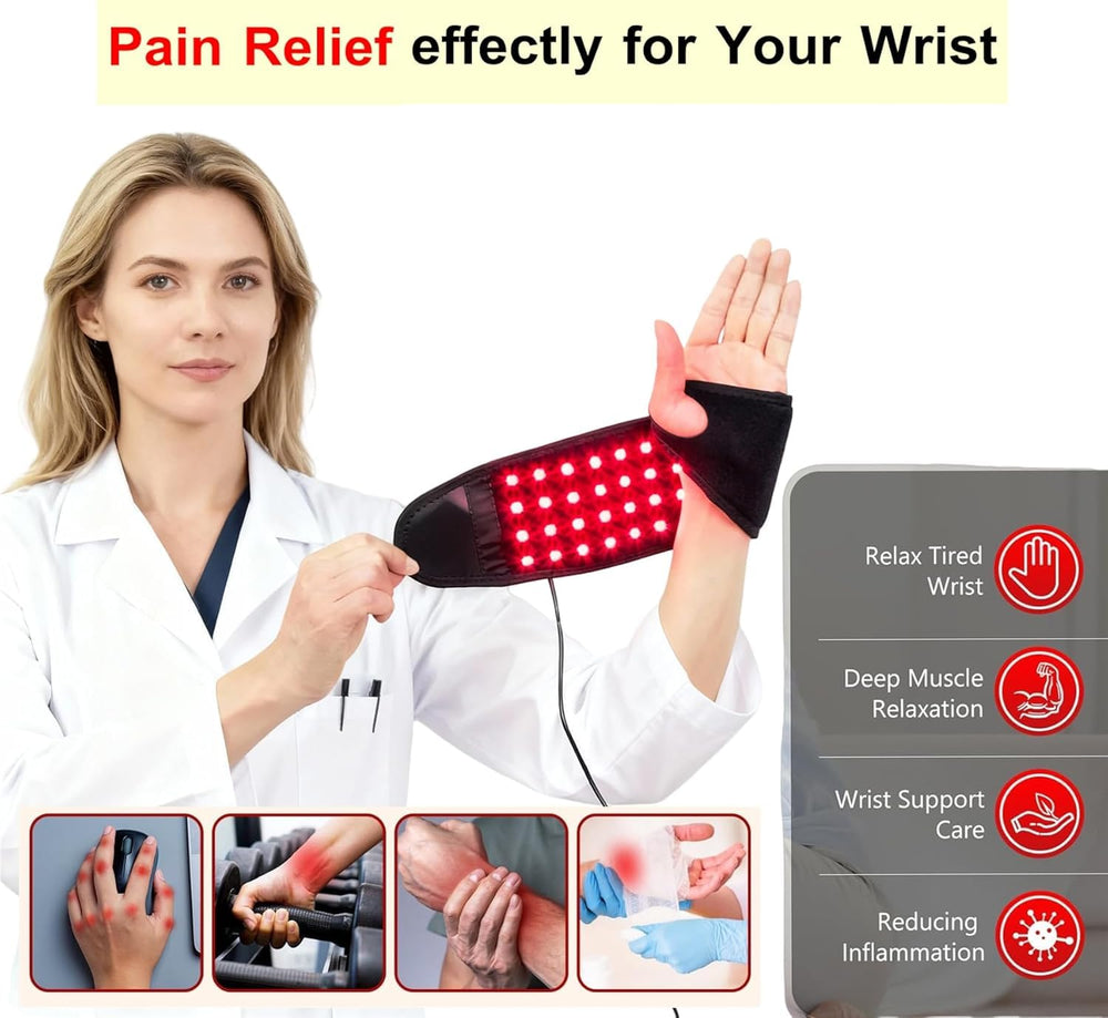 Topcupro wristwrap velcro strap provides secure fit during sessions