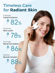 tophld gua sha jawline tool helps contouring and definition.