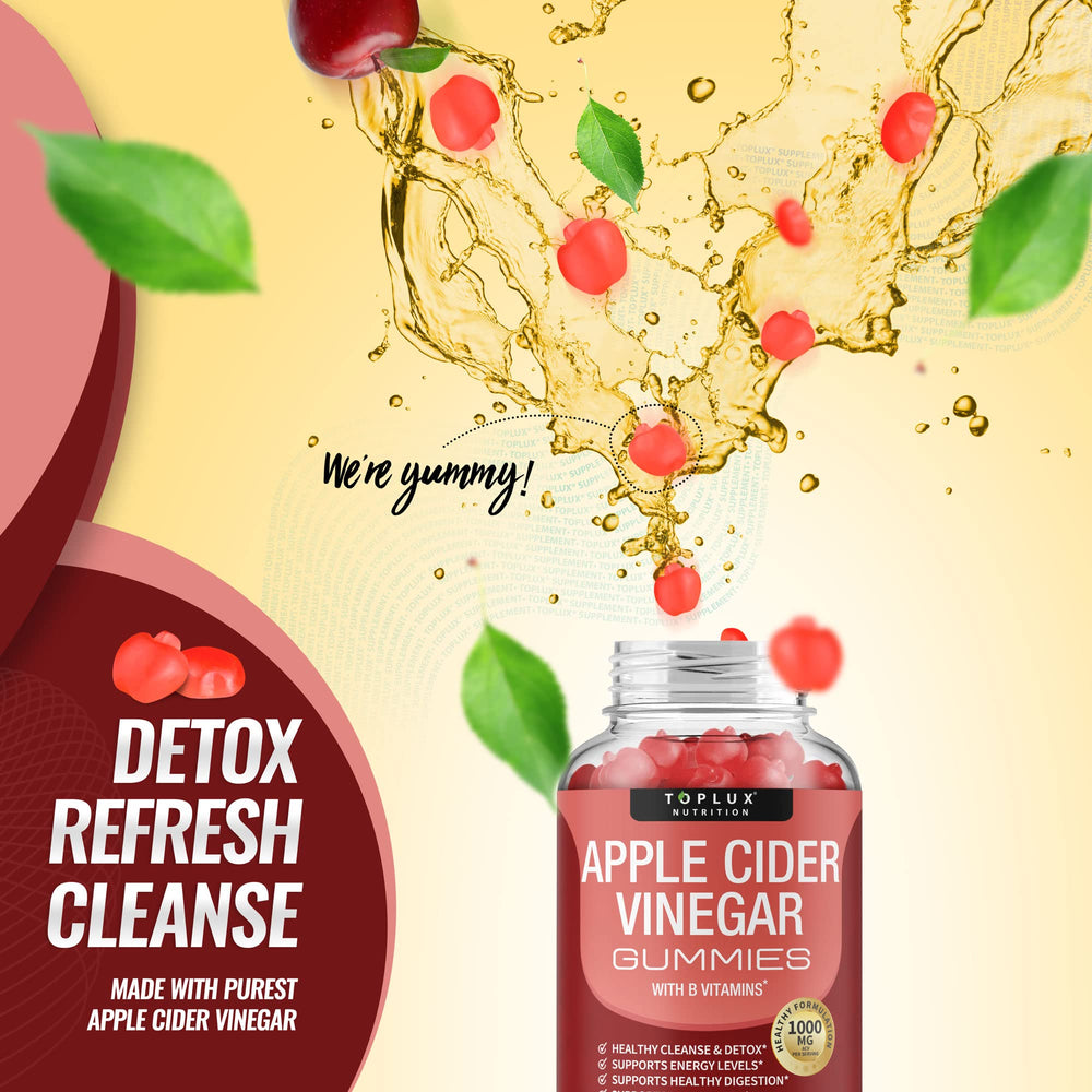 Toplux ACV Gummies on-the-go pack for travel-friendly routine
