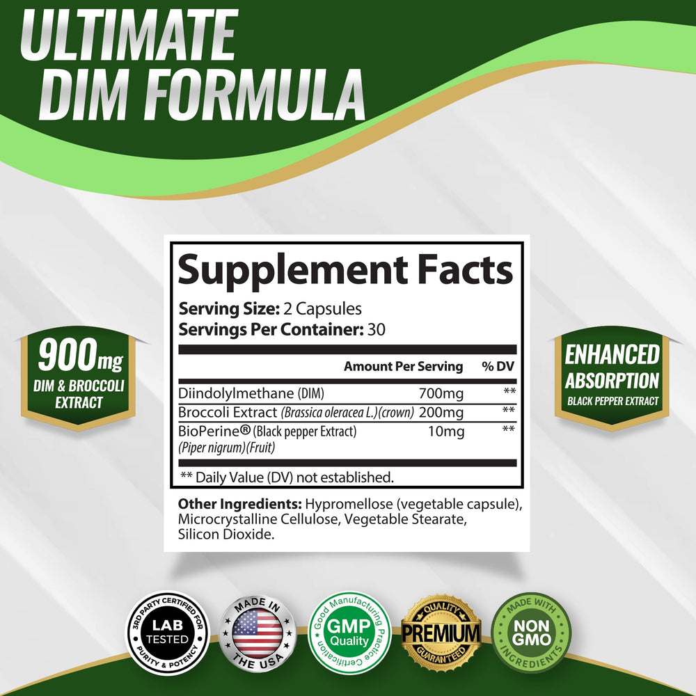 Toplux Dim broccoli extract emphasizes a plant-based DIM source