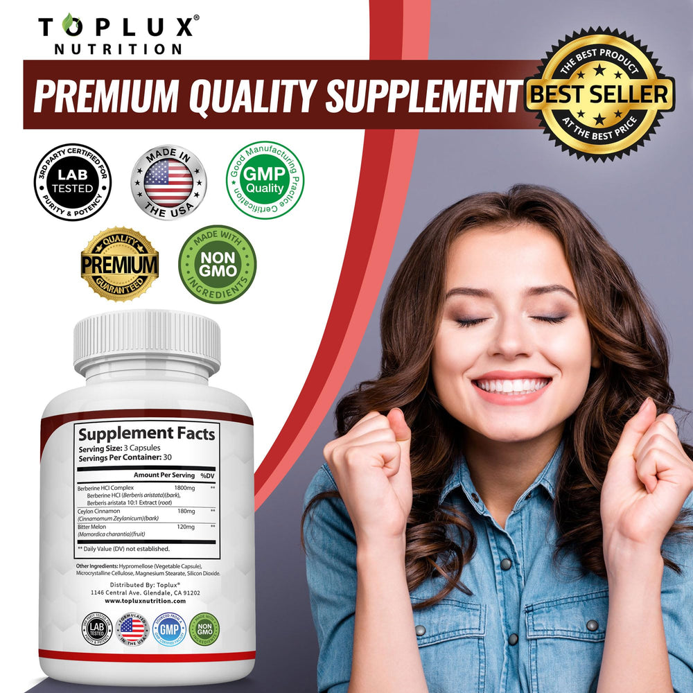 Toplux packaging vegan non-GMO artwork reassures a natural choice.