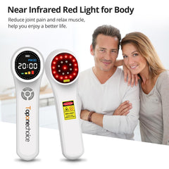 Toponechoice red light device for dogs used at home to help minor discomfort