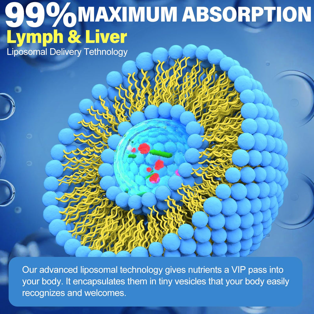 TOPSHEP liposomal liquid offers high bioavailability compared to capsules