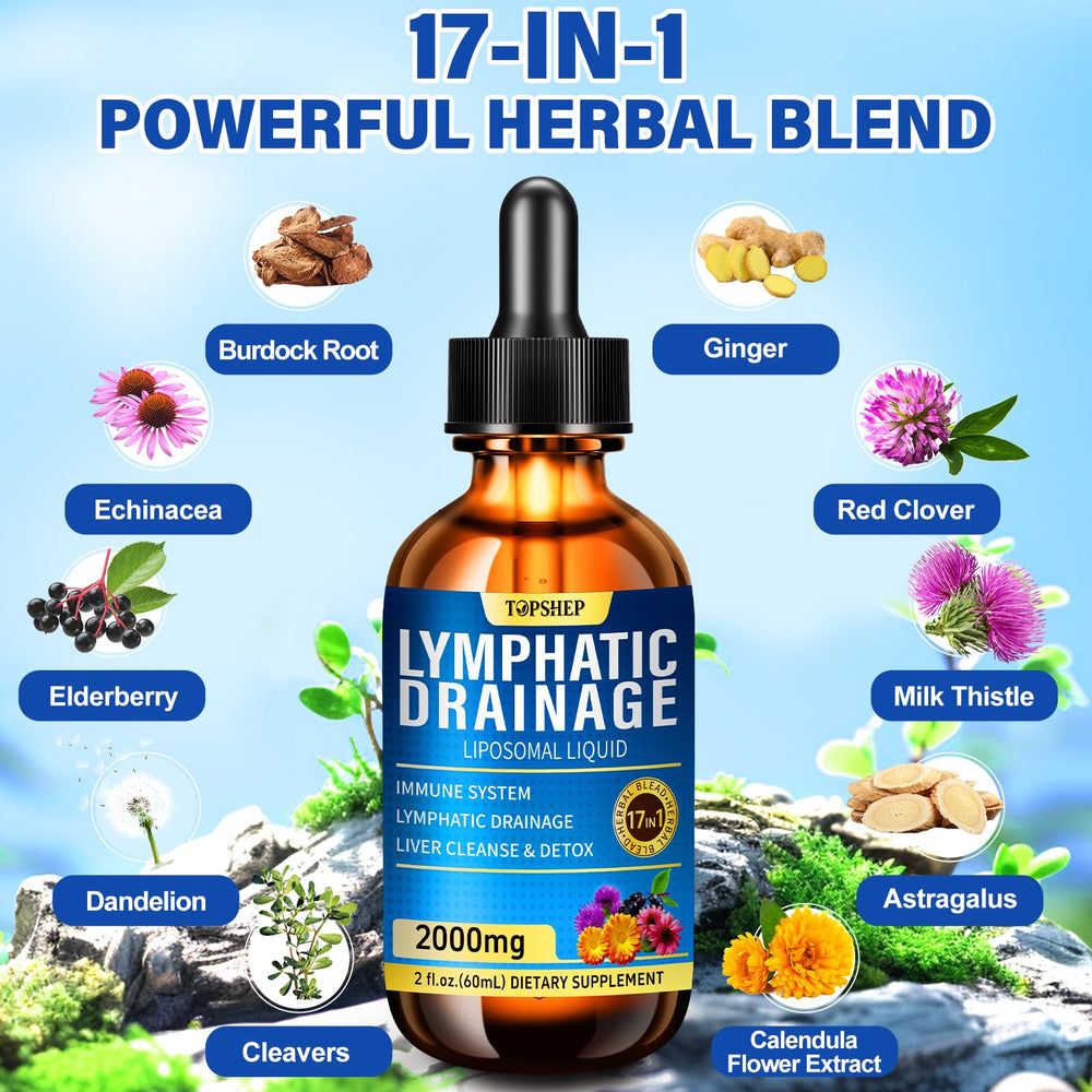 TOPSHEP milk thistle and dandelion ingredients highlight liver detox support in liquid form