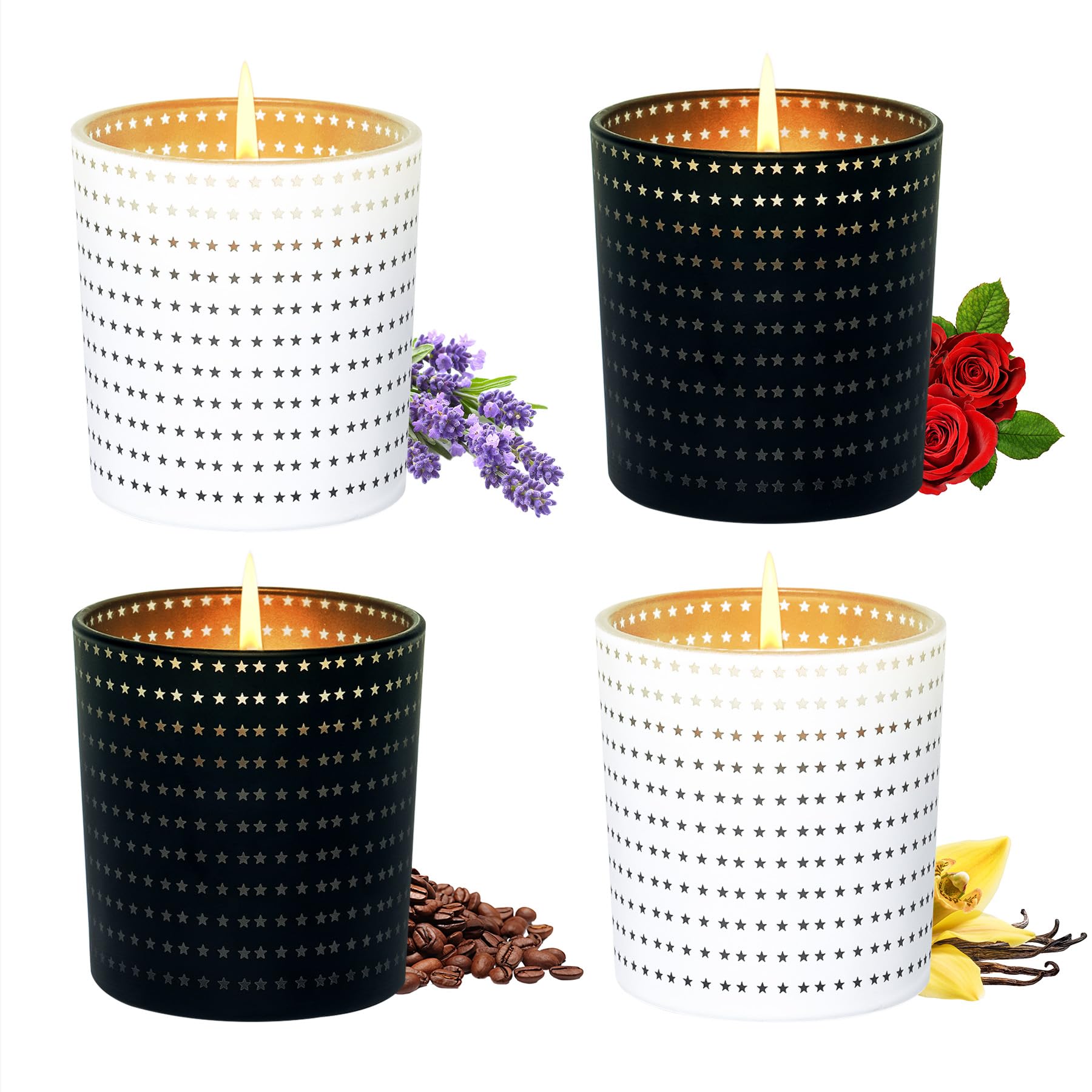 Toptime four-pack box front view for calming home ambience.