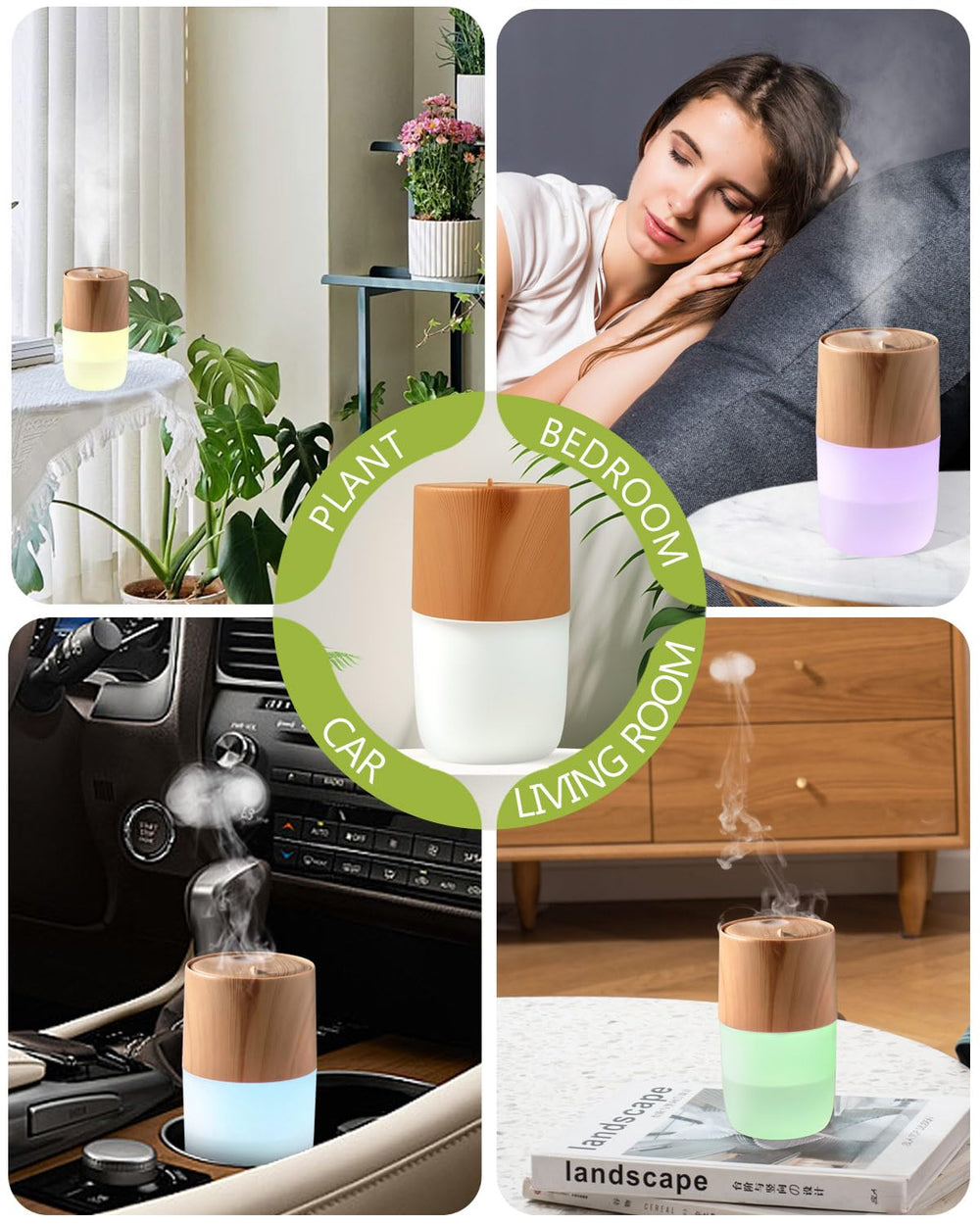 Torlaist diffuser shown in a cozy home office setup