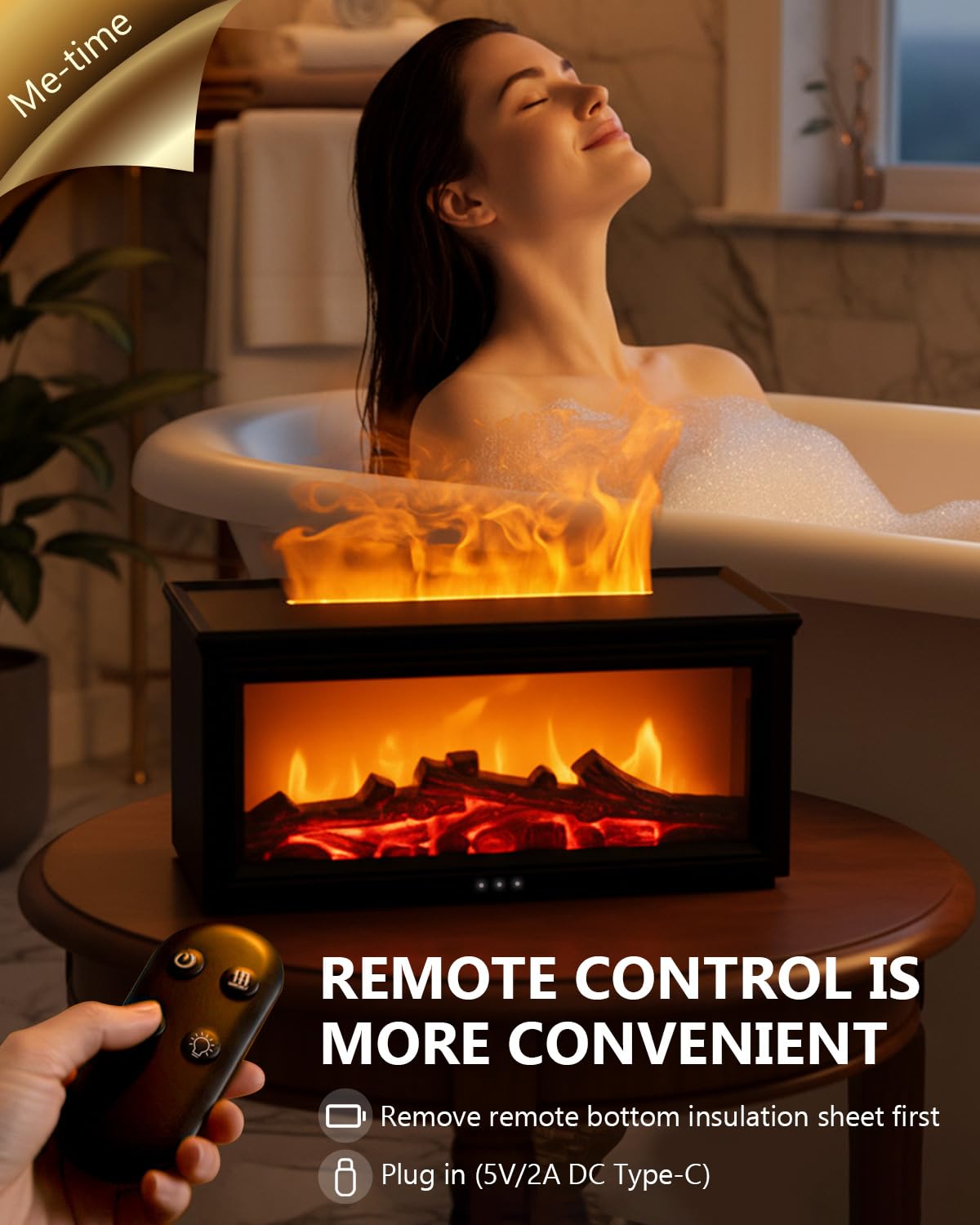 Torlaist diffuser fits bedrooms, yoga spaces, and offices.