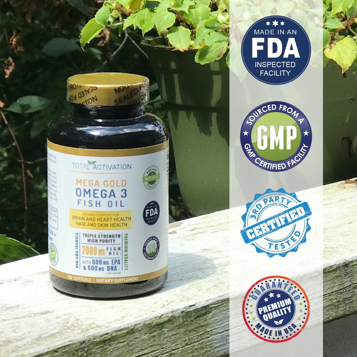 Total Activation Omega-3 is non-GMO and gluten-free
