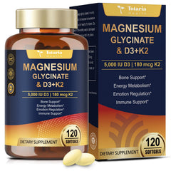 Totaria 9-in-1 magnesium bottle showing daily wellness support.