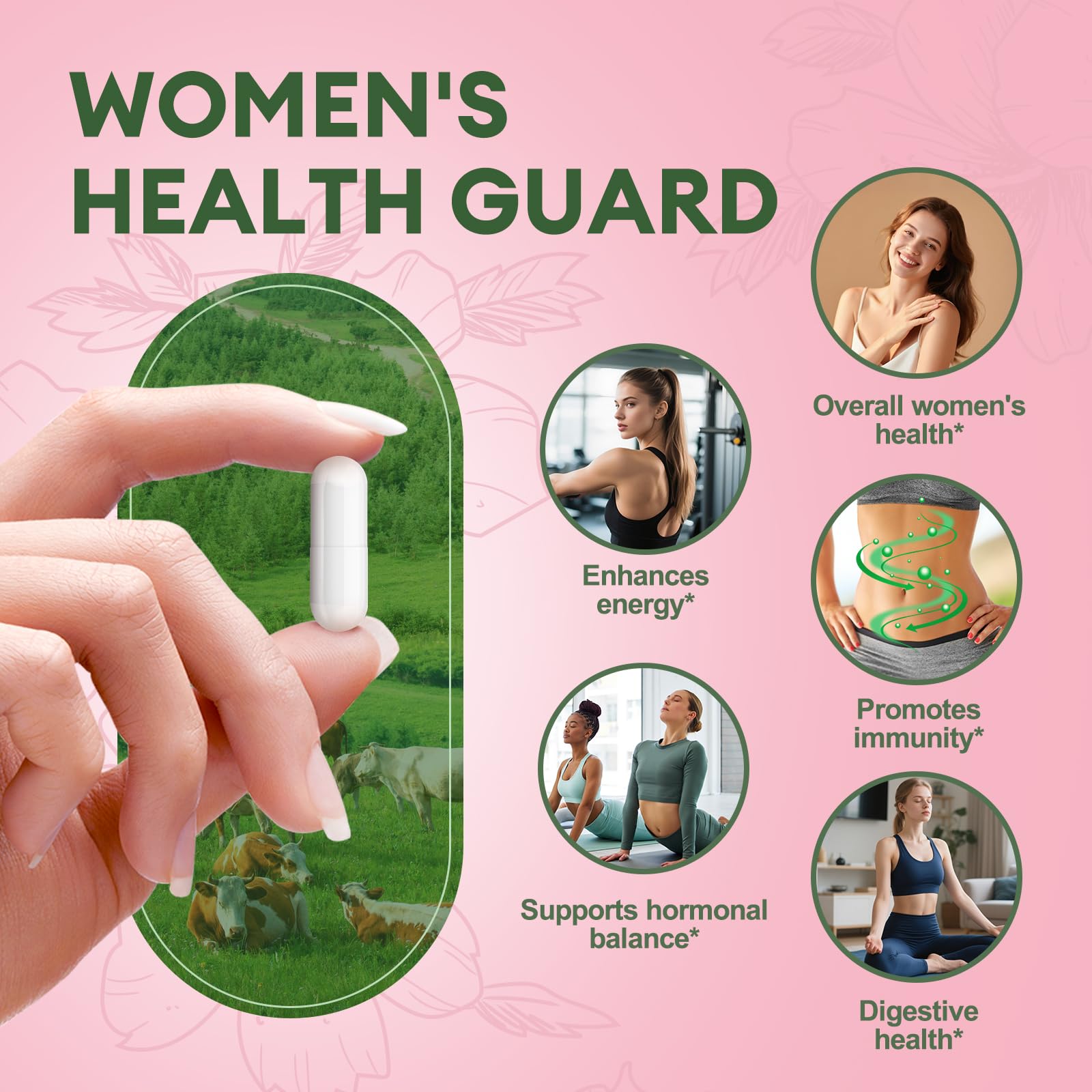 Totaria beef organs women package box highlights grass-fed origin and hormone-friendly formulation.
