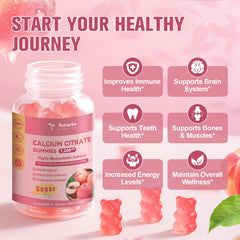 Totaria calcium citrate gummies with vitamin D3 and K2 for calcium use.
