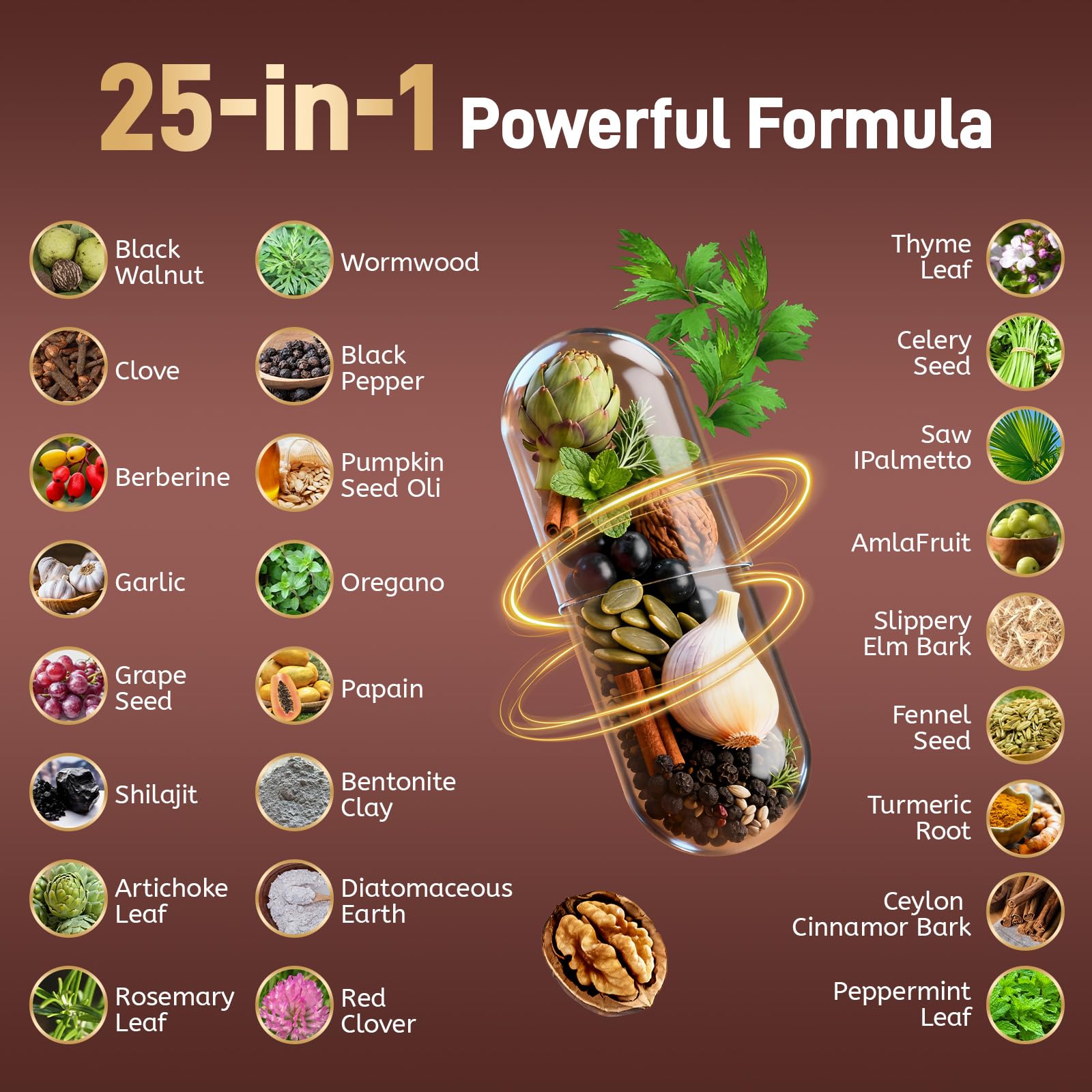 Totaria capsules closeup highlighting plant-based vegan formula for gut health.