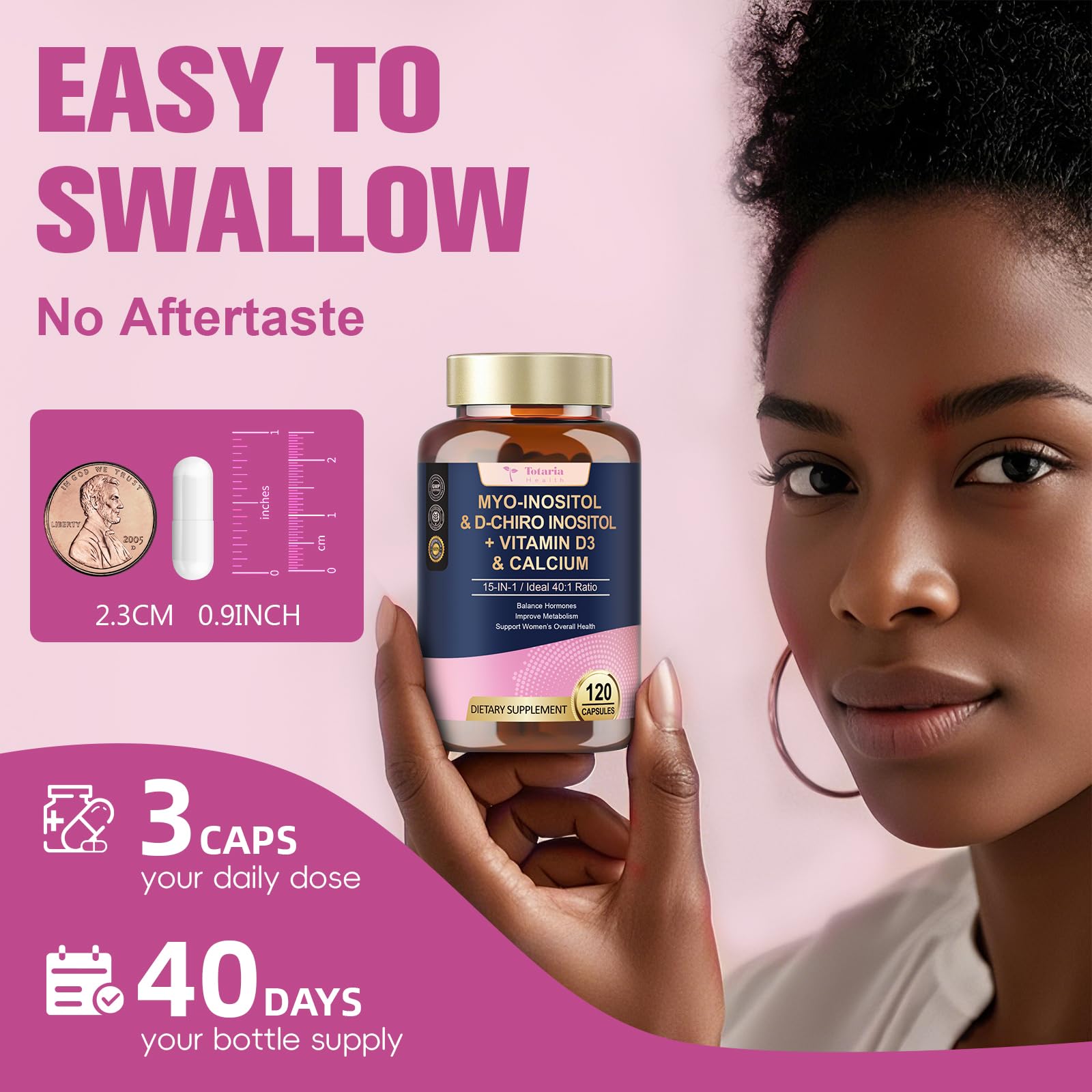Totaria 40-day supply visual hints at sustained wellness support