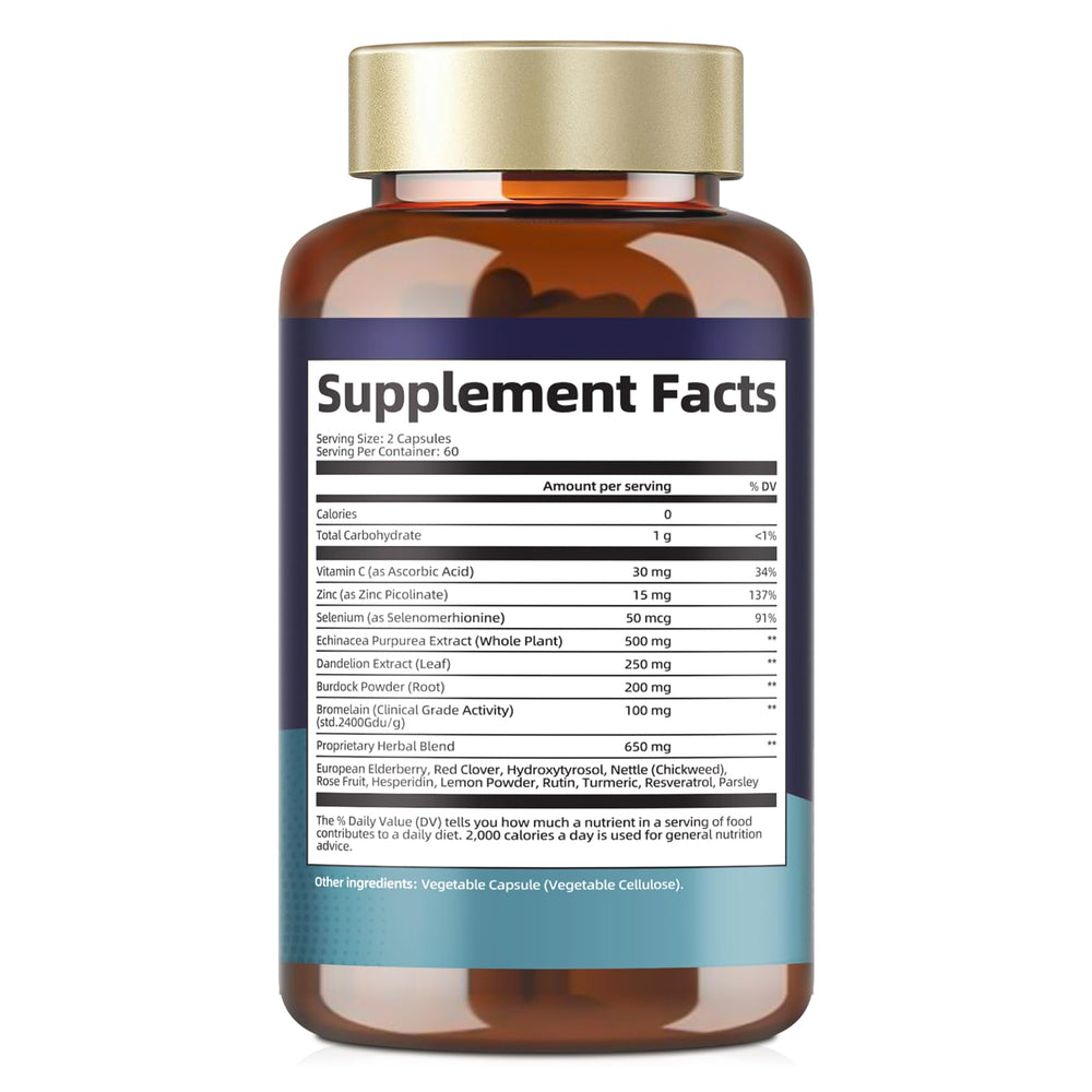Totaria natural extraction icon shows 18-in-1 botanical blend