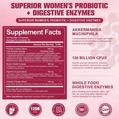 Totaria Probiotics for Women label shows Akkermansia and cranberry ingredients.