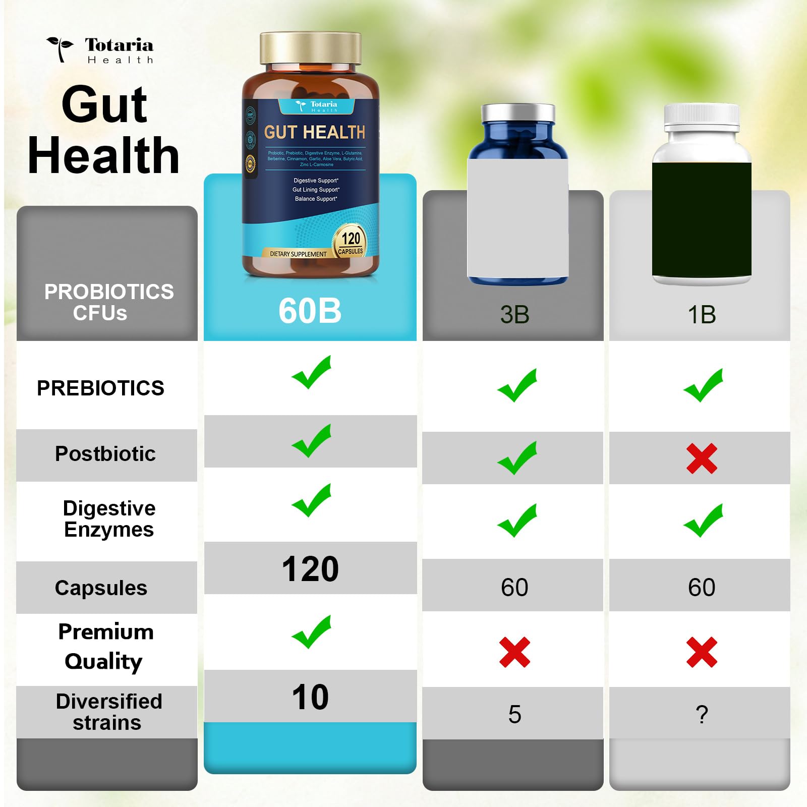 Skin health support via gut balance and postbiotics imagery