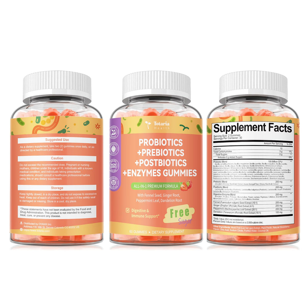 Totaria 60-count packaging image communicates consistent daily supply