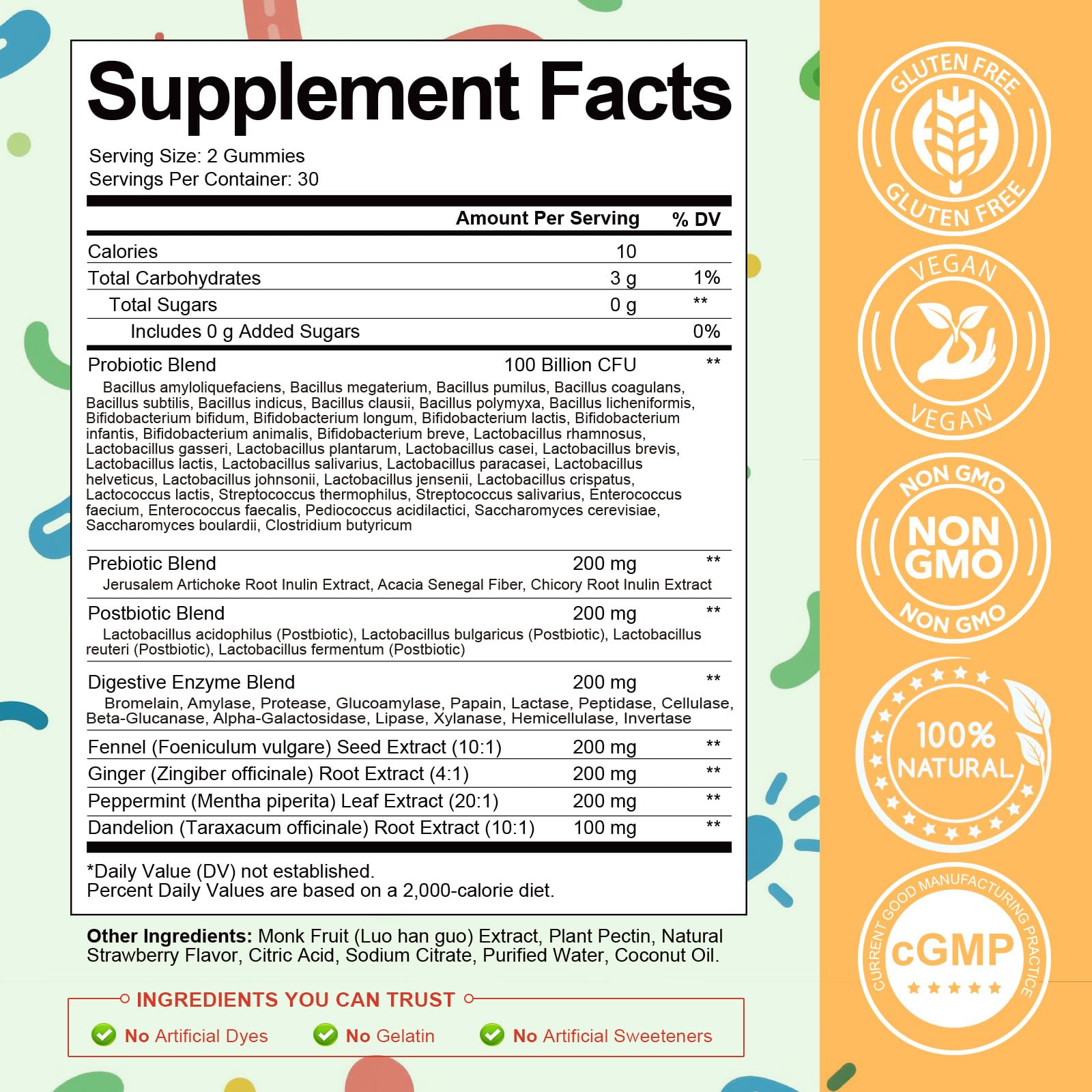 Totaria Gummies Servings on shelf hint at convenient daily routine for digestion