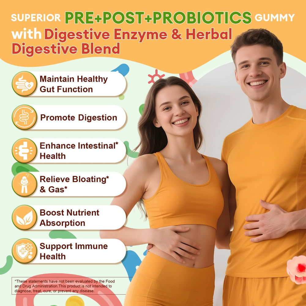 Totaria two gummies serving illustrates easy daily dose for gut balance