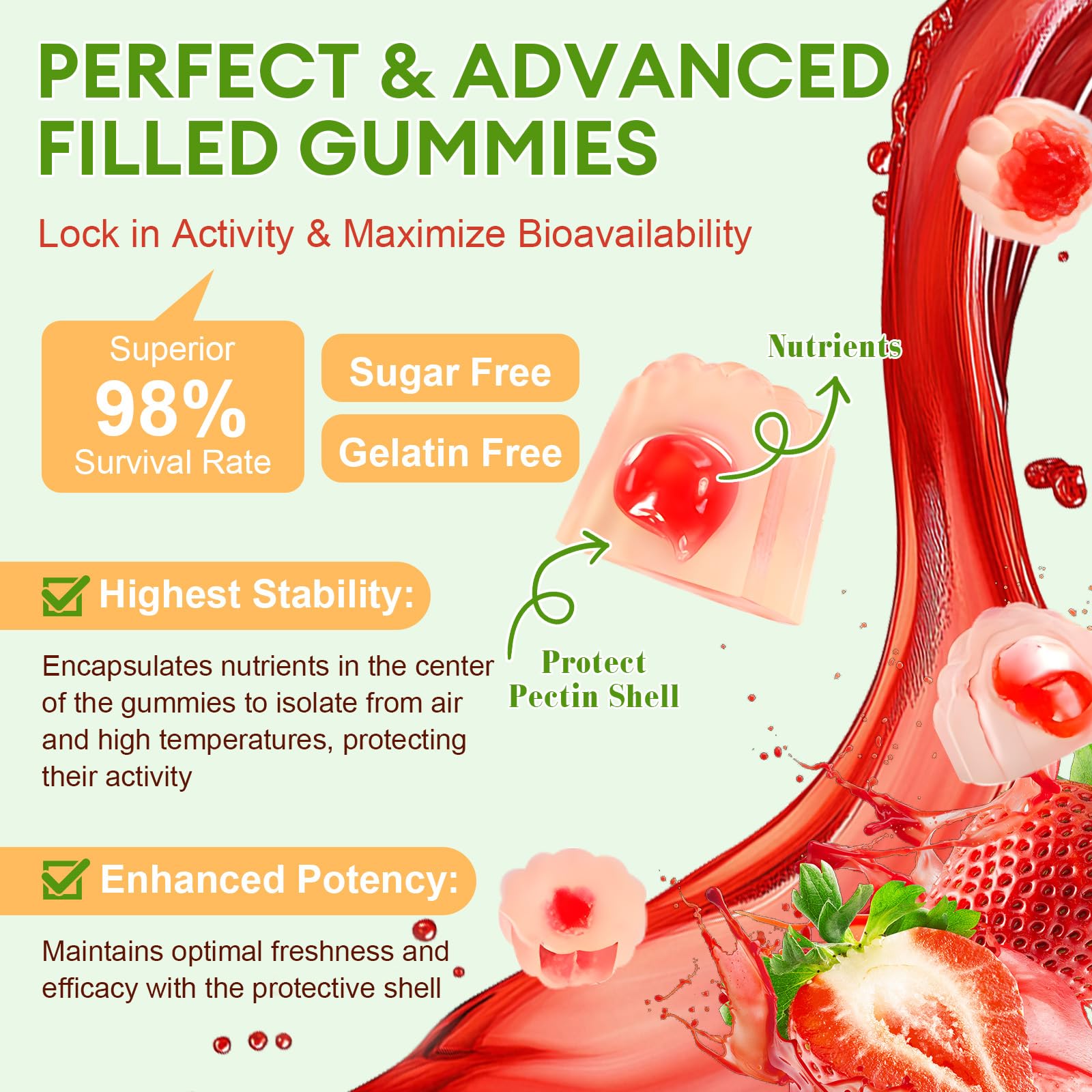 Totaria gummy vegan label highlights plant-based formula and allergen-free benefits